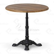 میز پایه چدنی انتیک 80